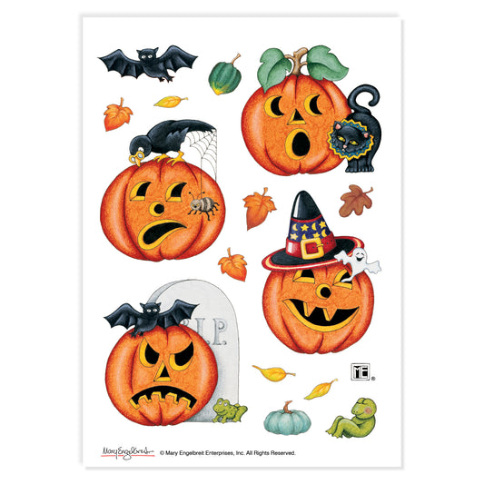 Jack-O-Lanterns Sticker Sheet